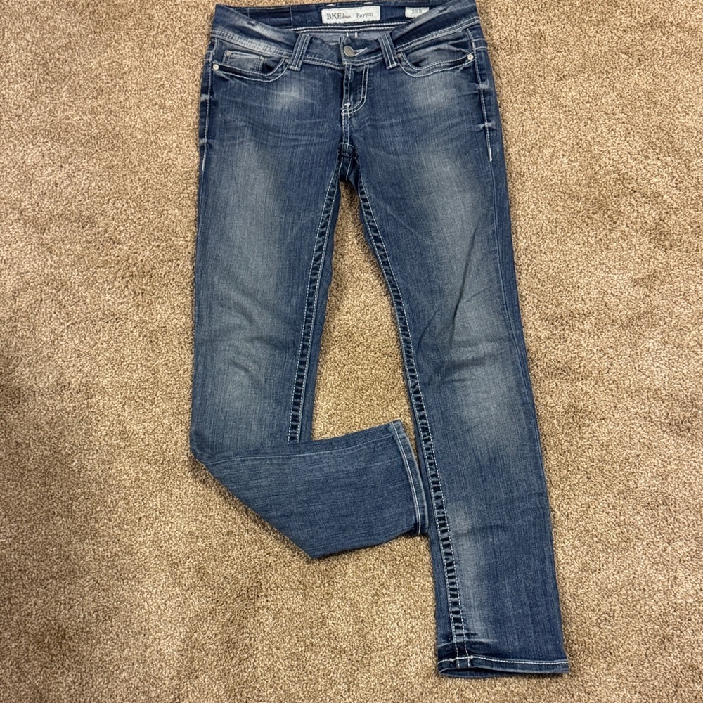 Women's Bke Payton Straight Jeans, Sz 26 R, 31 1/2 inseam
